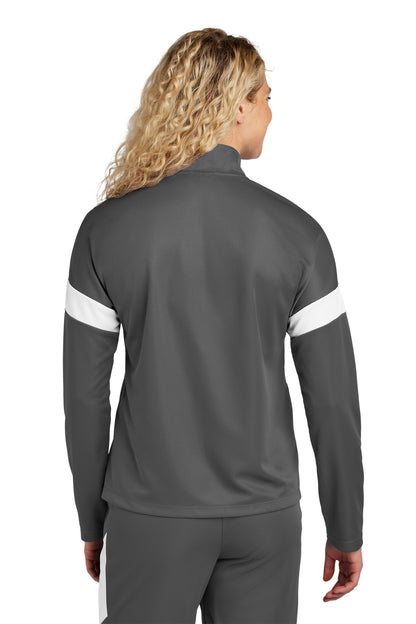 IrGy/White Sport-Tek Women's Travel Full-Zip Jacket LST800