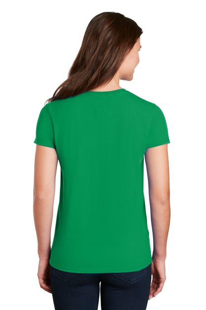 Irish Green Gildan Women's Ultra Cotton 100% US Cotton T-Shirt. 2000L