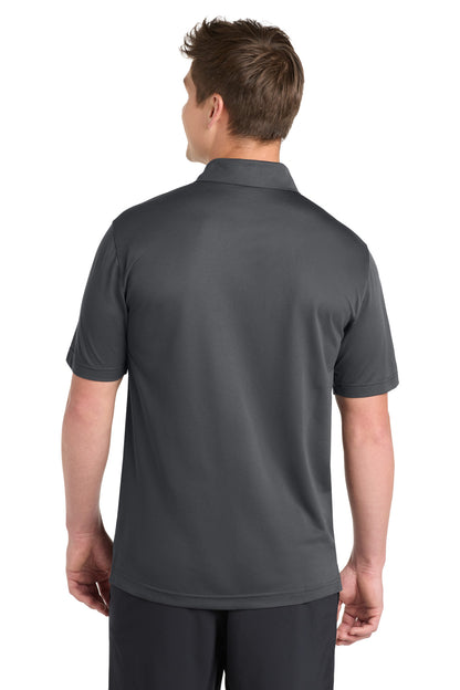 Iron Grey Sport-Tek PosiCharge Active Textured Polo. ST690