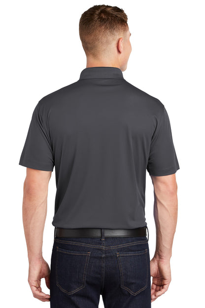 Iron Grey Sport-Tek Tall Micropique Sport-Wick Polo. TST650