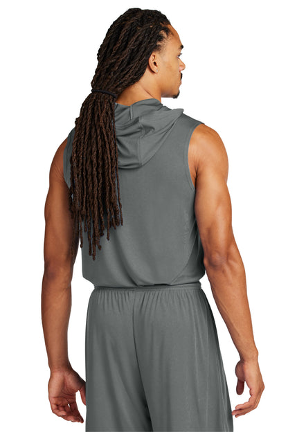 IronGrey Sport-Tek Competitor Sleeveless Hoodie ST352H