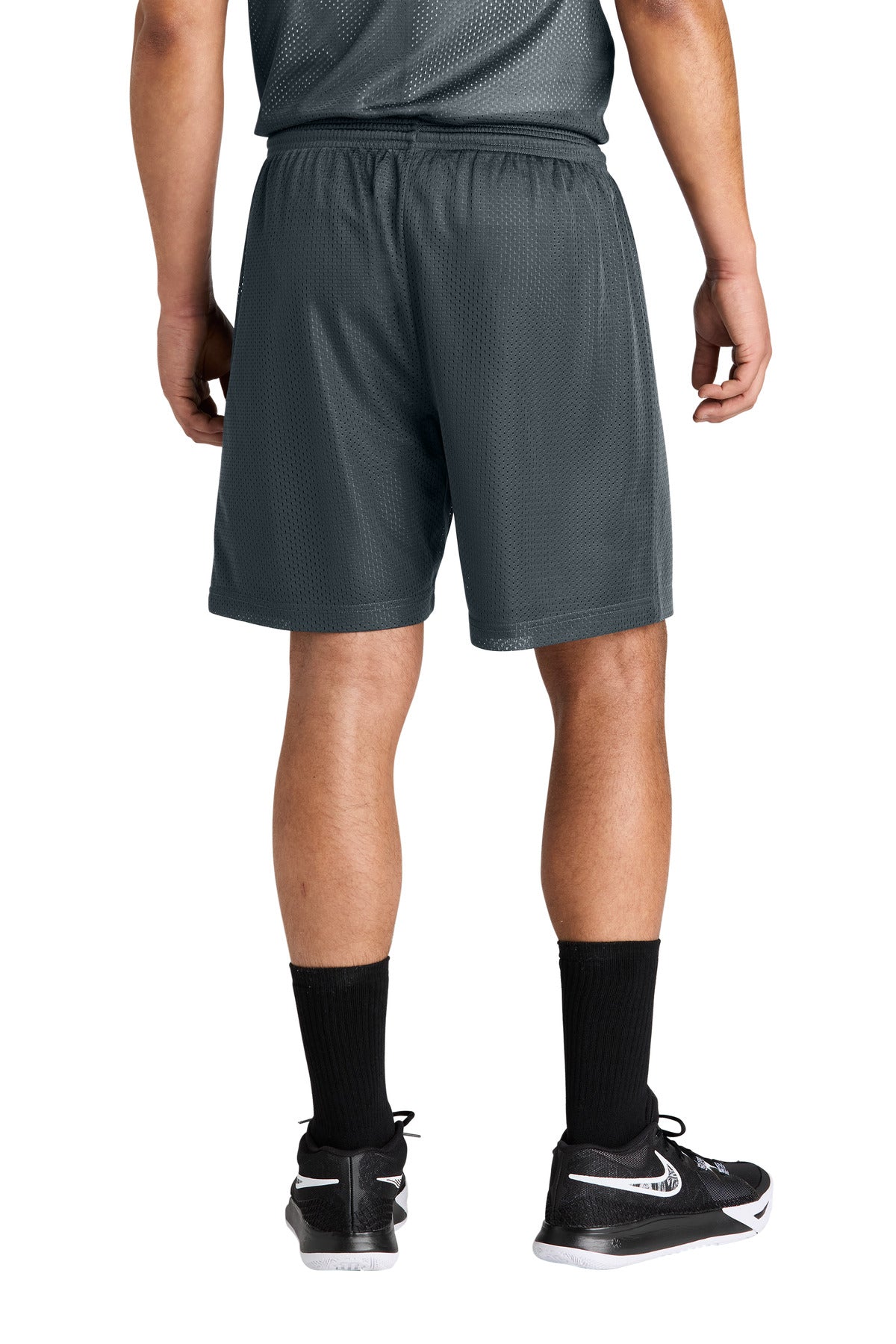 IronGrey Sport-Tek PosiCharge Mesh 7" Short ST5100