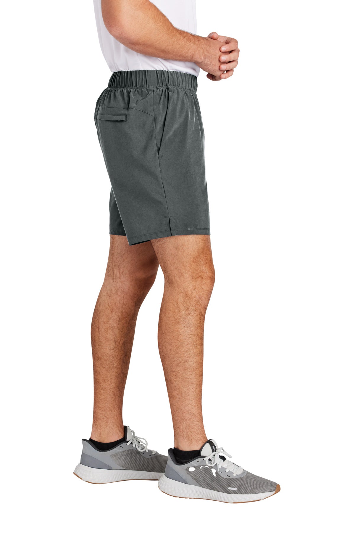 IronGrey Sport-Tek Repeat 7" Short ST485