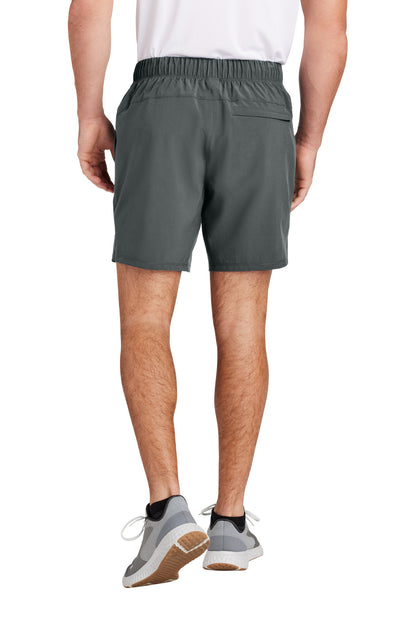 IronGrey Sport-Tek Repeat 7" Short ST485