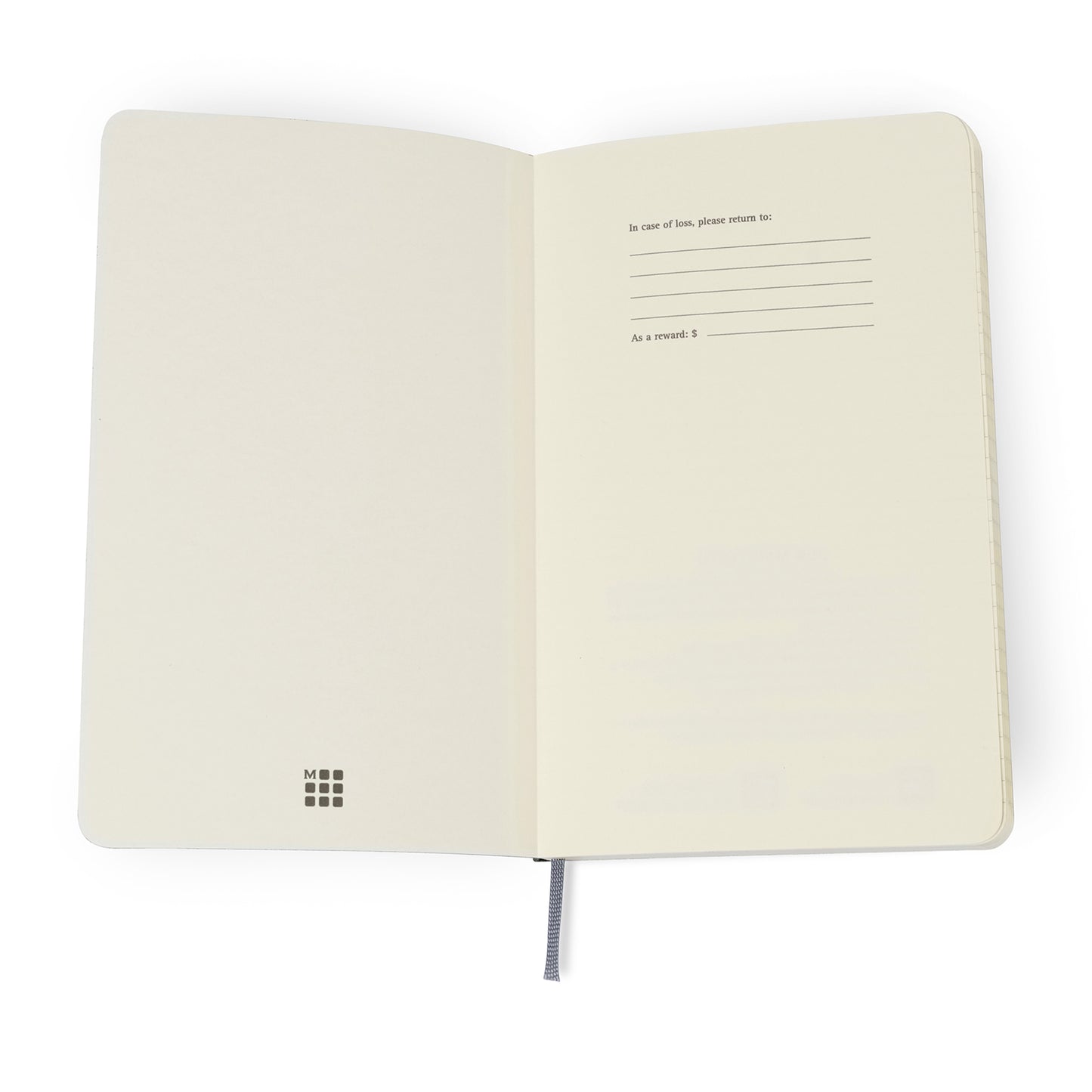 Midnight Slate Moleskine® Precious & Ethical Vegan Soft Cover Ruled Large Notebook