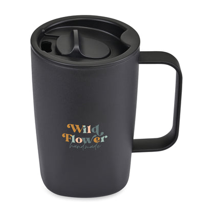 Black Aviana™ Rowan Recycled Mug - 15 Oz.