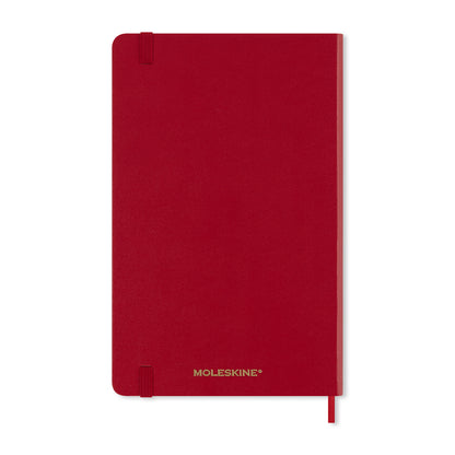 Moleskine® Hard Cover Holiday Notebook and GO Pen Gift Set