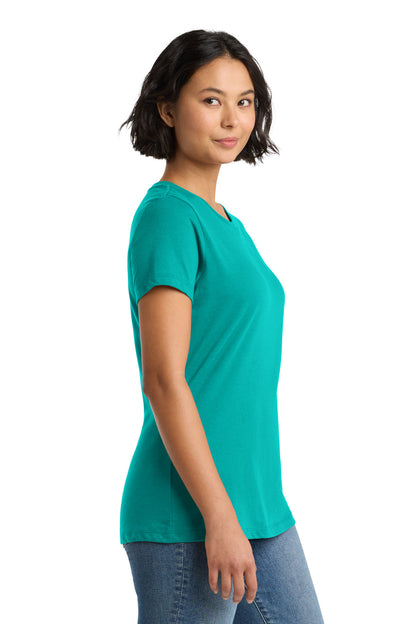 Jade District Women's Perfect Weight Tee. DM104L