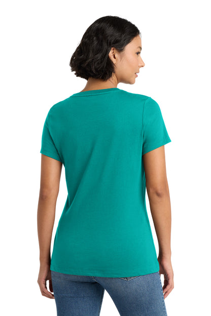Jade District Women's Perfect Weight Tee. DM104L
