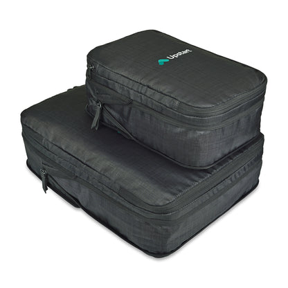 Black Sand Alba Compression Packing Cube Set