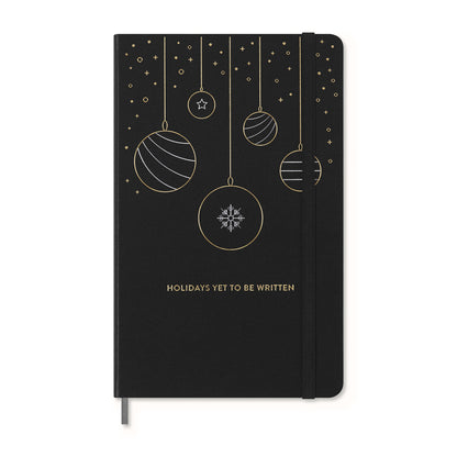 Black Moleskine® Hard Cover Holiday Notebook Gift Set