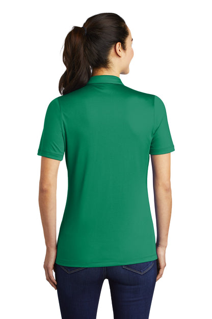 Kelly Green Sport-Tek Women's Posi-UV Pro Polo. LST520
