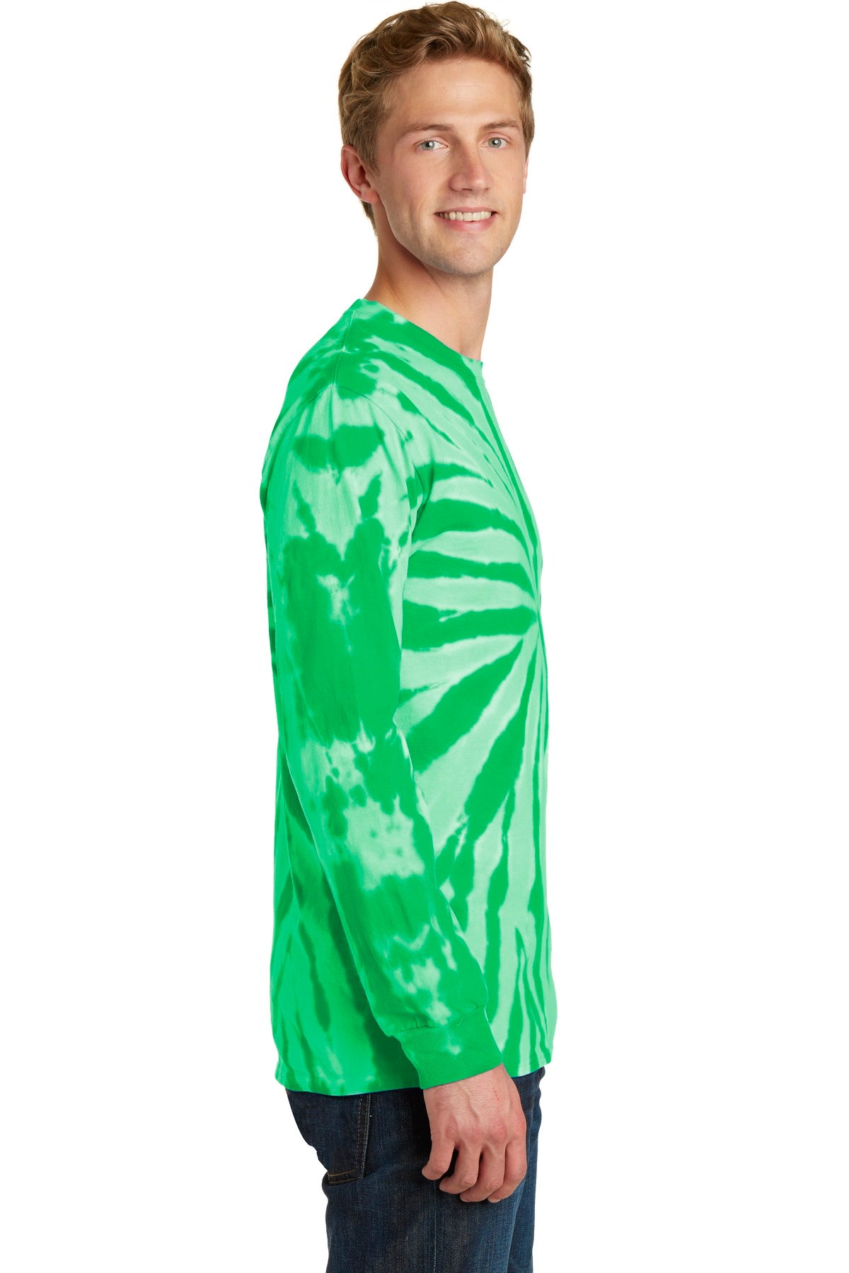 Kelly Port & Company Tie-Dye Long Sleeve Tee. PC147LS