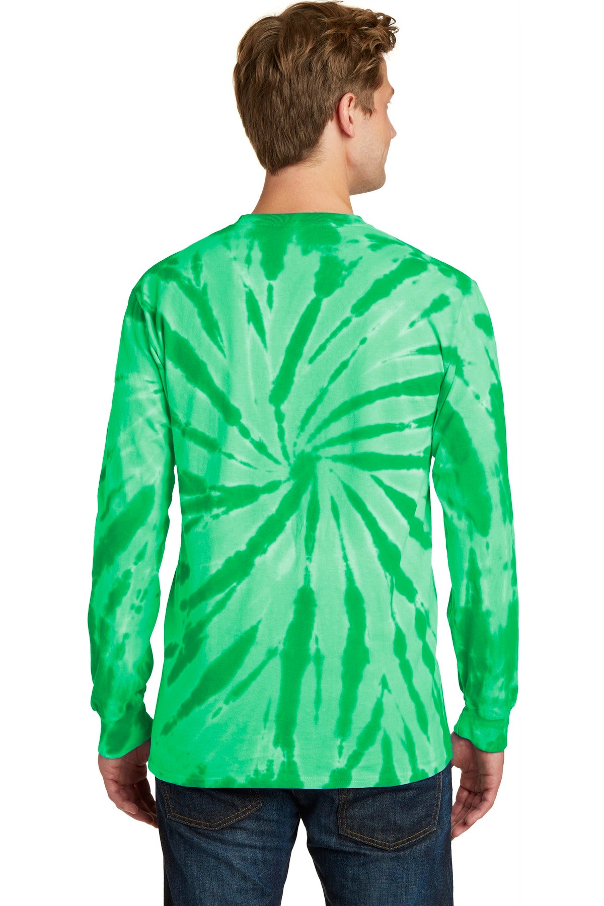 Kelly Port & Company Tie-Dye Long Sleeve Tee. PC147LS