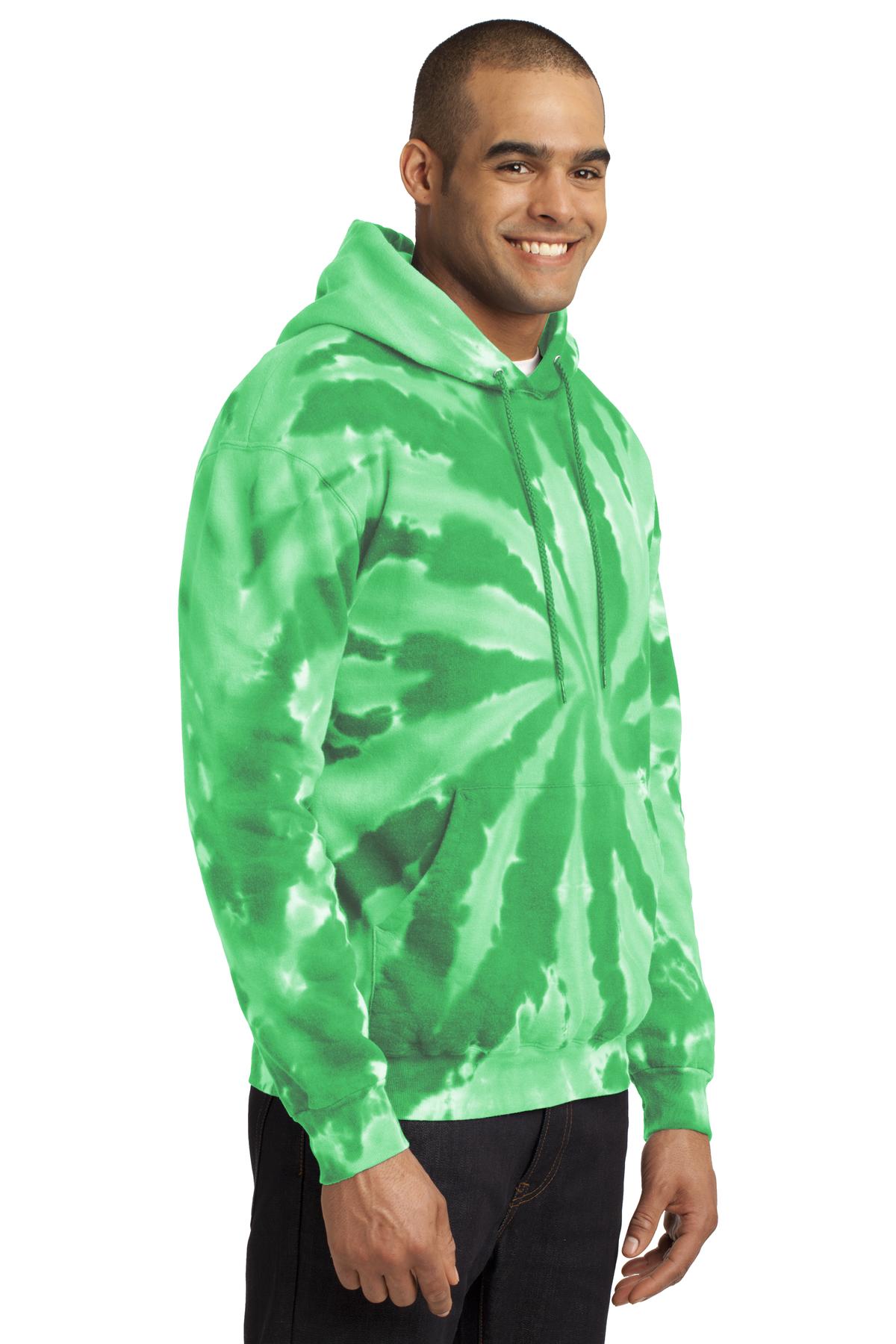 Kelly Port & Company Tie-Dye Pullover Hooded Sweatshirt. PC146