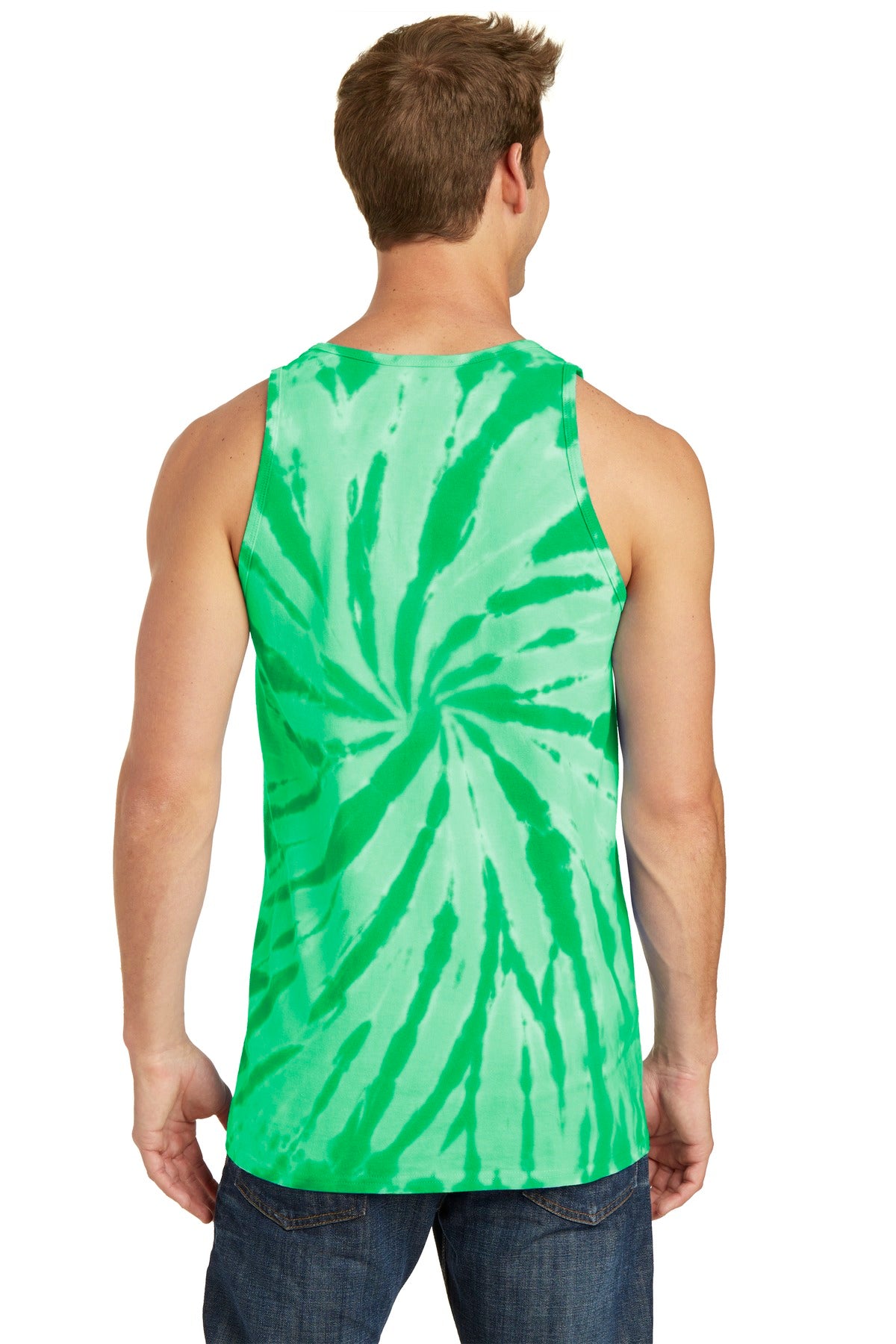 Kelly Port & Company Tie-Dye Tank Top. PC147TT