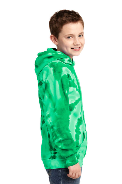 Kelly Port & Company Youth Tie-Dye Pullover Hooded Sweatshirt. PC146Y