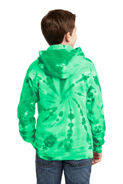 Kelly Port & Company Youth Tie-Dye Pullover Hooded Sweatshirt. PC146Y