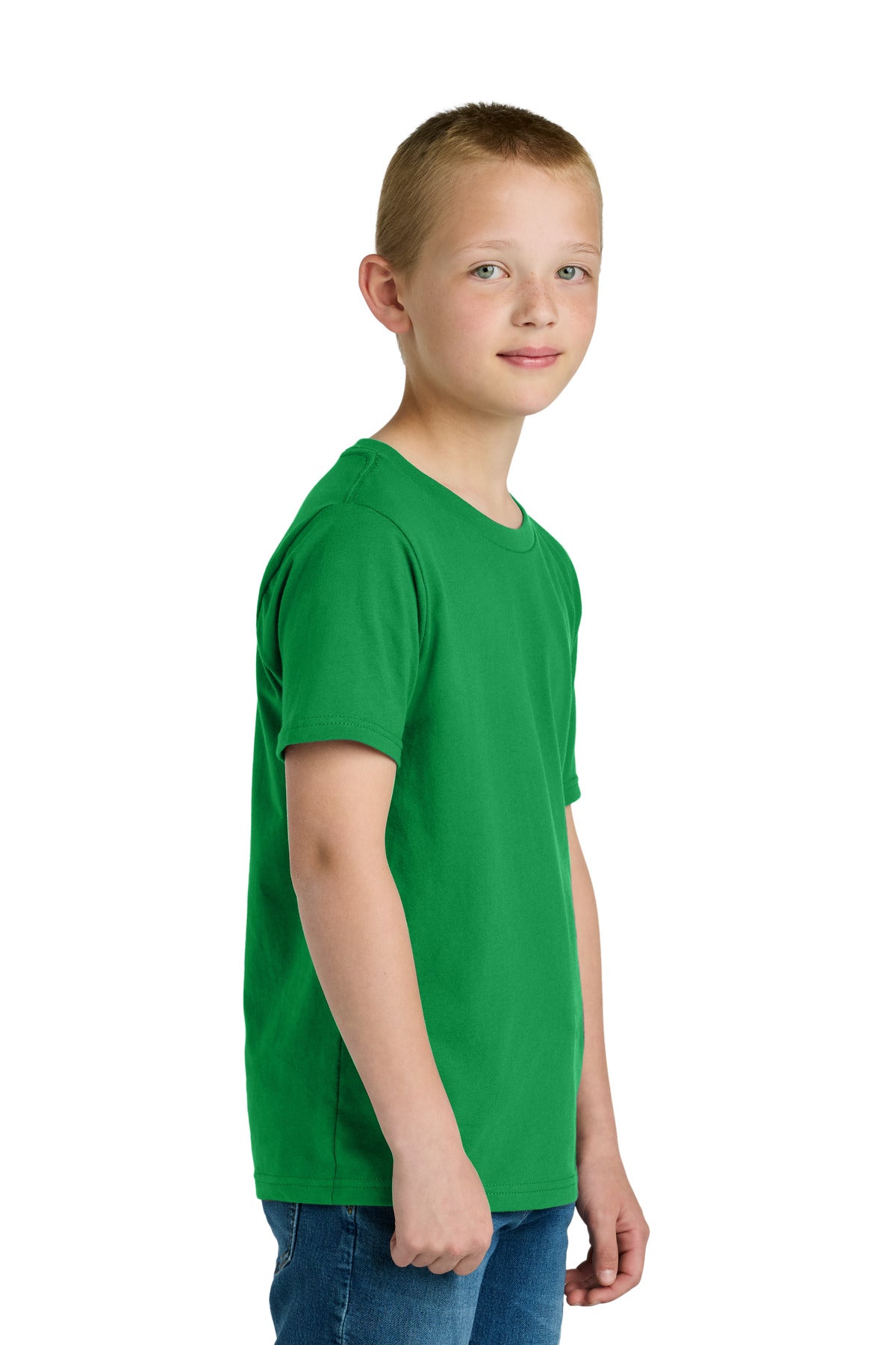 KellyGreen Next Level Apparel Youth Cotton Tee NL3310
