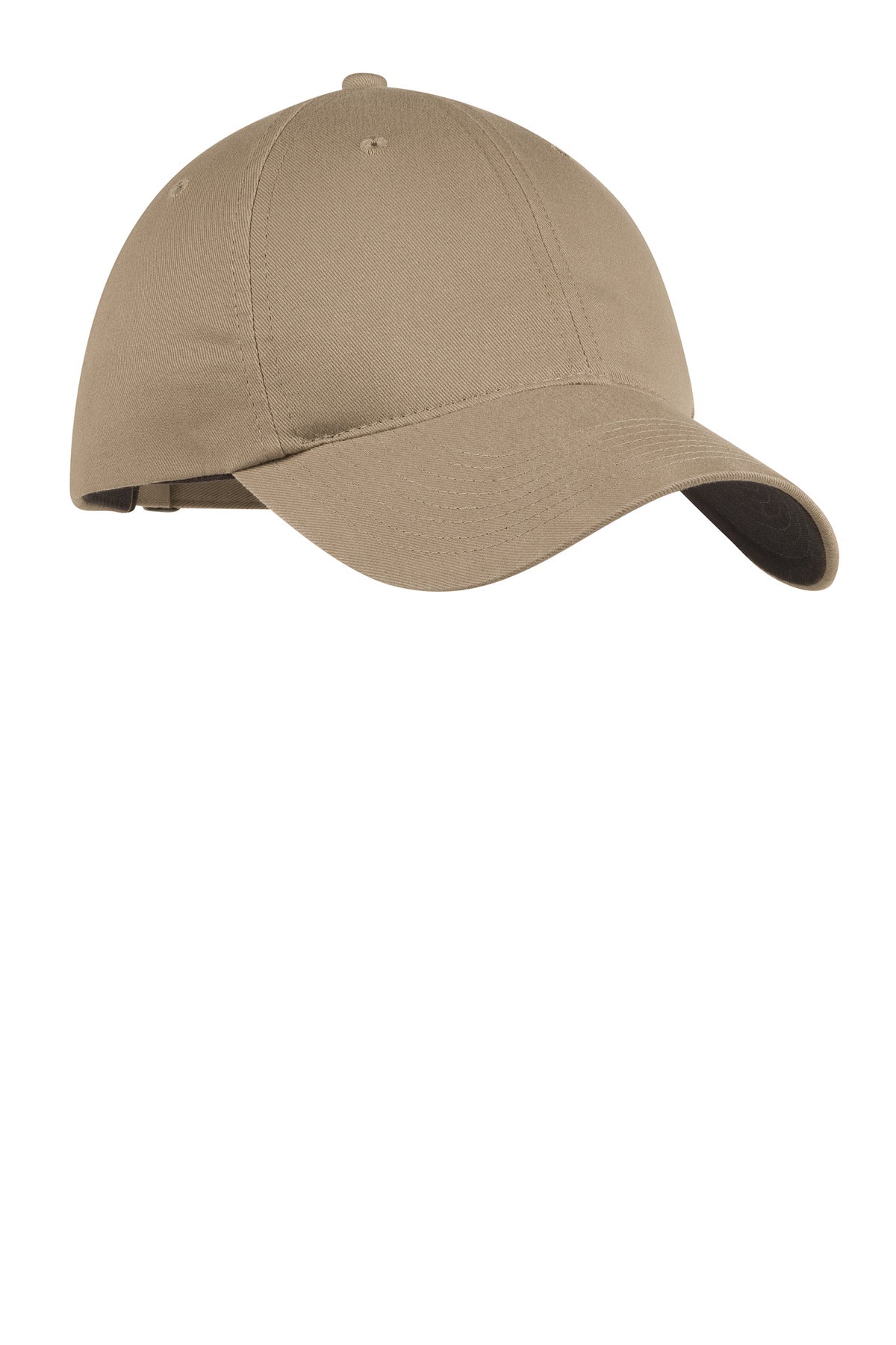 Khaki Nike Unstructured Cotton/Poly Twill Cap NKFB6449