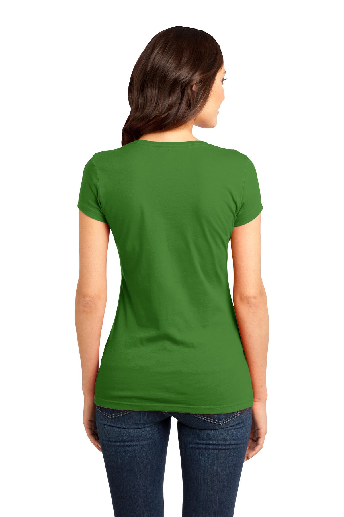 Kiwi Green District Women's Fitted Very Important Tee . DT6001