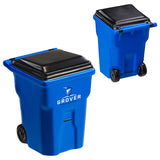 Blue Trash Container Stress Reliever