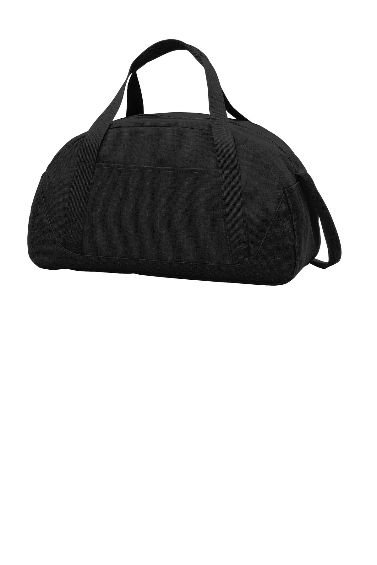 Left View of Black Port Authority Access Dome Duffel. BG818