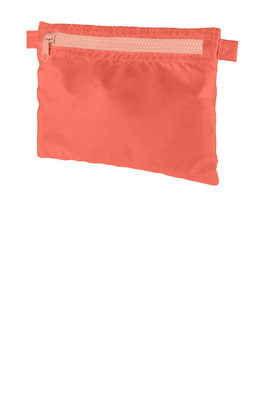 Left View of Cl/SoftCl Port Authority Stash Pouch (5-Pack) BG915