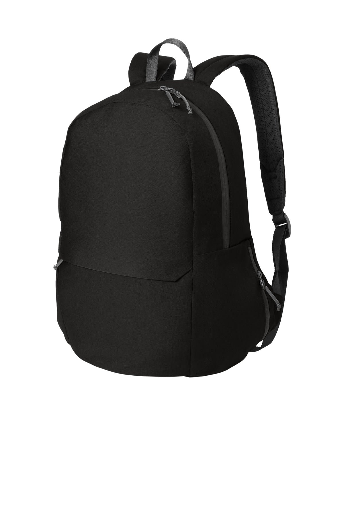 Left View of DeepBlack Mercer+Mettle Claremont Backpack MMB210