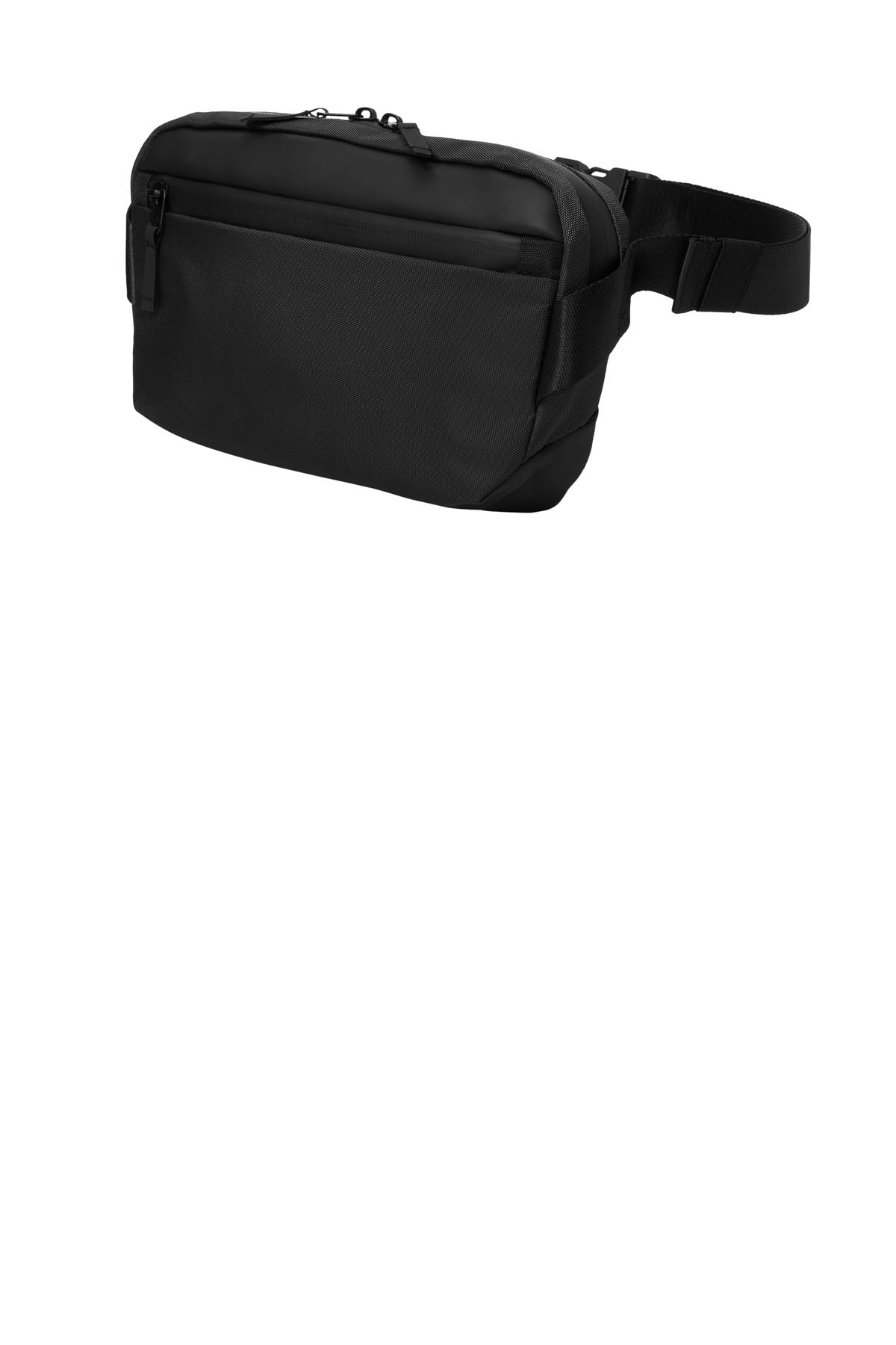 Left View of DeepBlack Mercer+Mettle Crossbody Pack MMB600