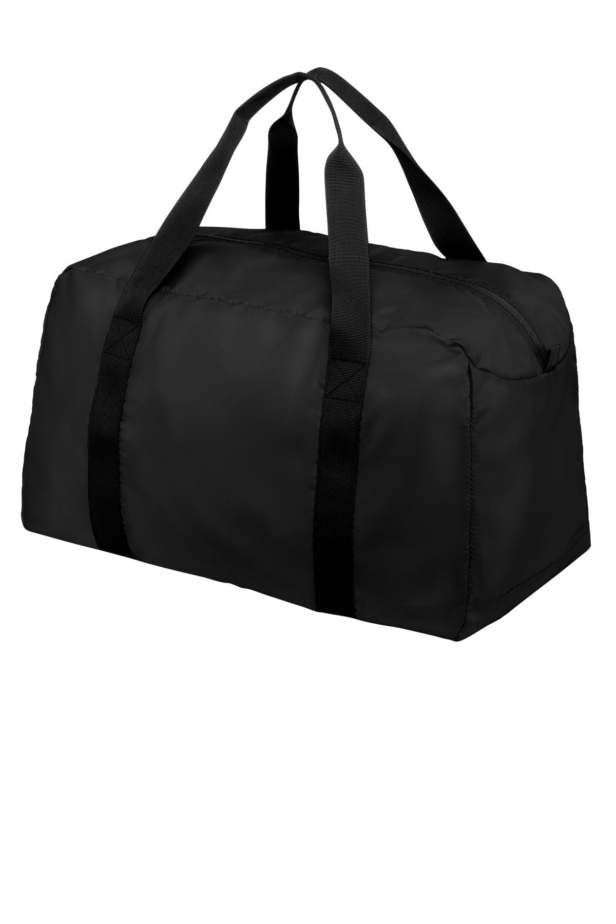 Left View of DeepBlack Port Authority Mini Ripstop Travel Duffel BG820