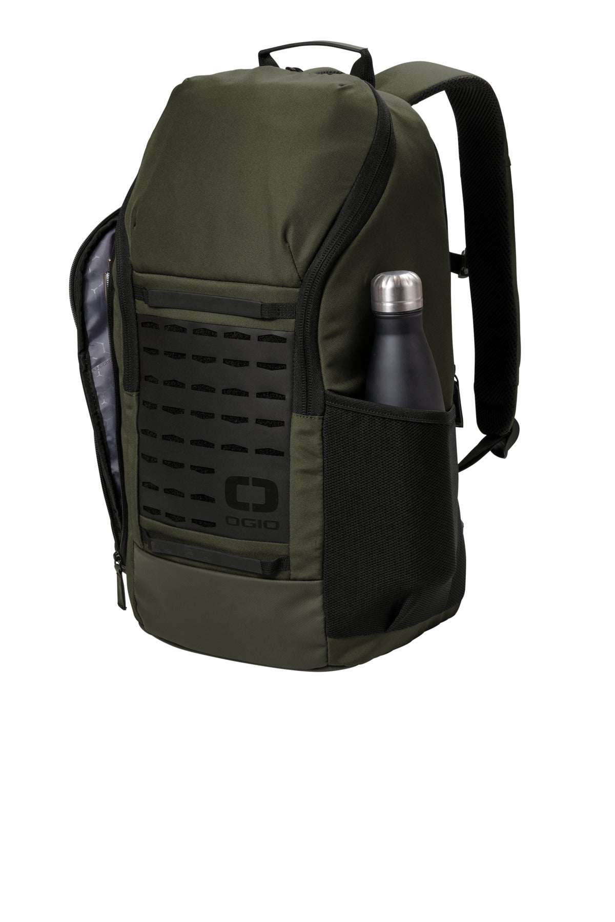 Left View of DeepOlive OGIO Surplus Pack 91011