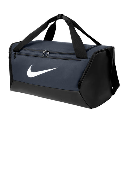 Left View of MdntNavy Nike Brasilia Small Duffel NKDM3976