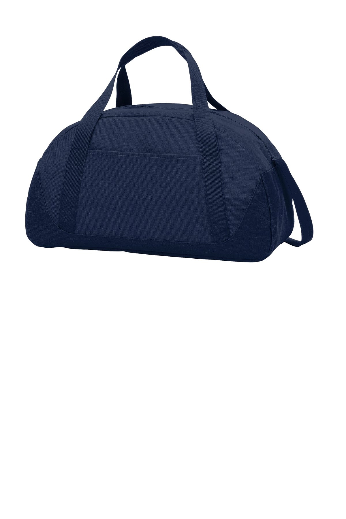 Left View of River Blue Nvy Port Authority Access Dome Duffel. BG818