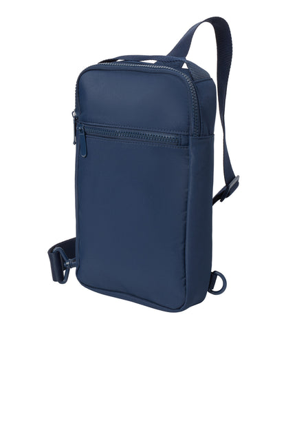 Left View of RiverBlNv Port Authority Matte Sling BG935