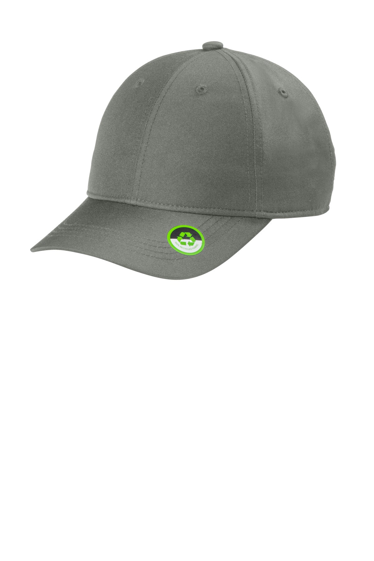 Left View of SmokeGrey Port Authority Eco Cap C954