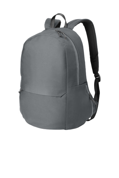 Left View of StormGrey Mercer+Mettle Claremont Backpack MMB210