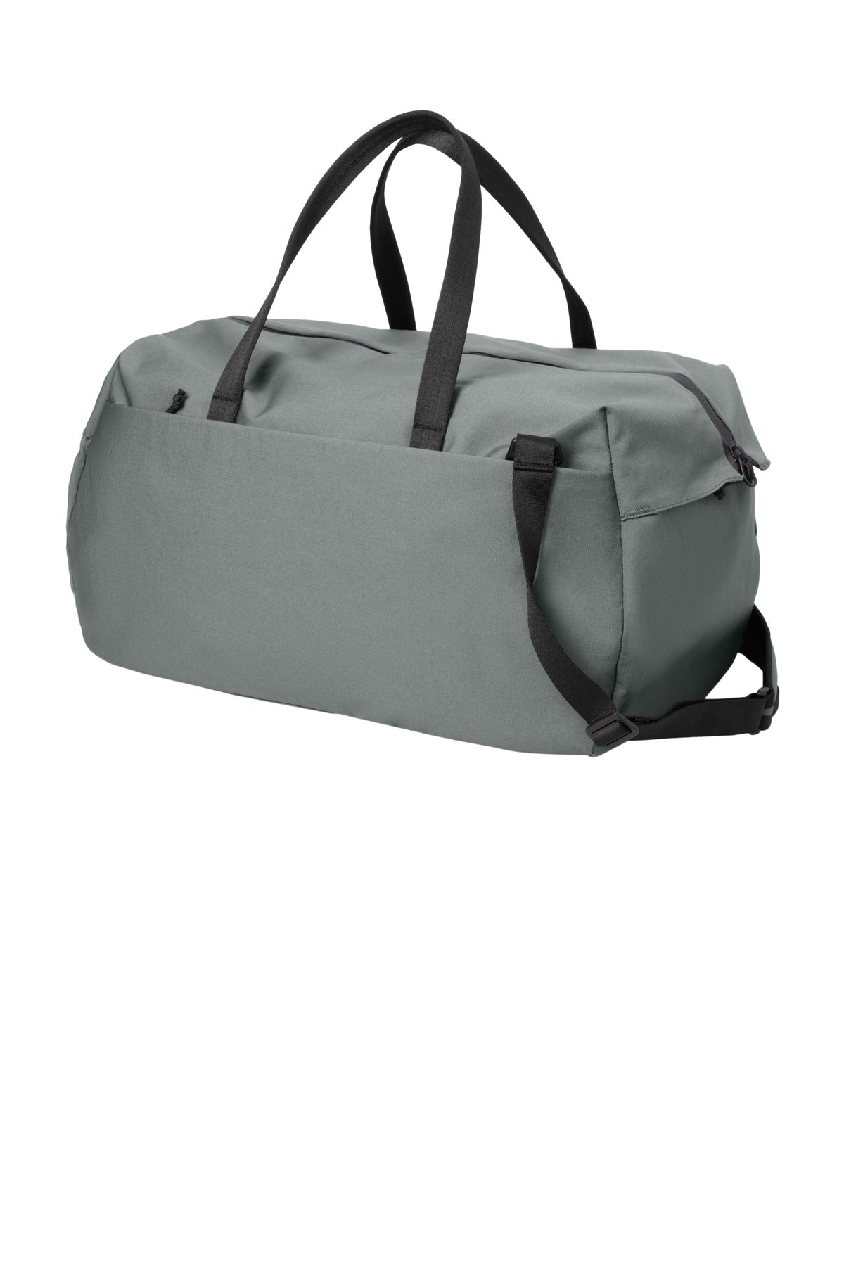 Left View of StormGrey Mercer+Mettle Claremont Duffel MMB810