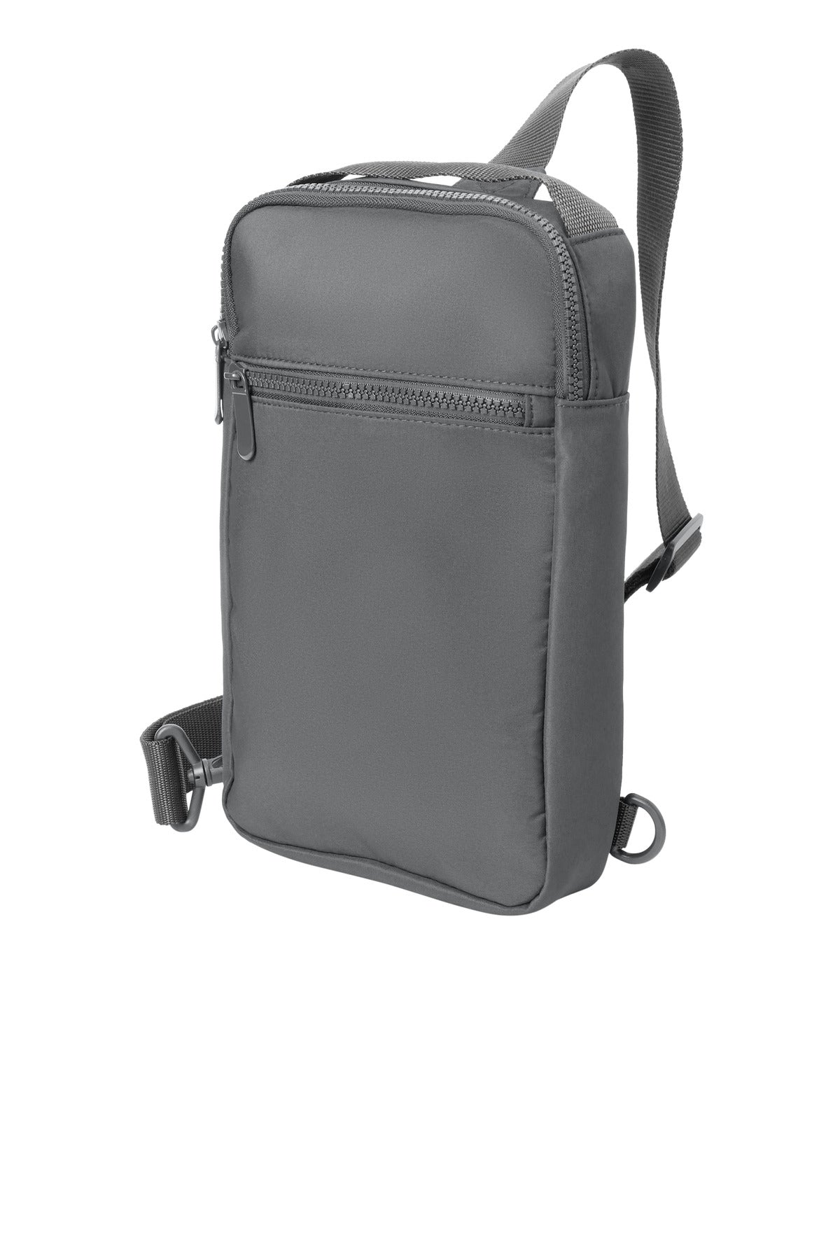 Left View of StormGrey Port Authority Matte Sling BG935