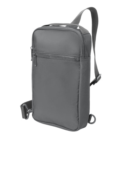 Left View of StormGrey Port Authority Matte Sling BG935