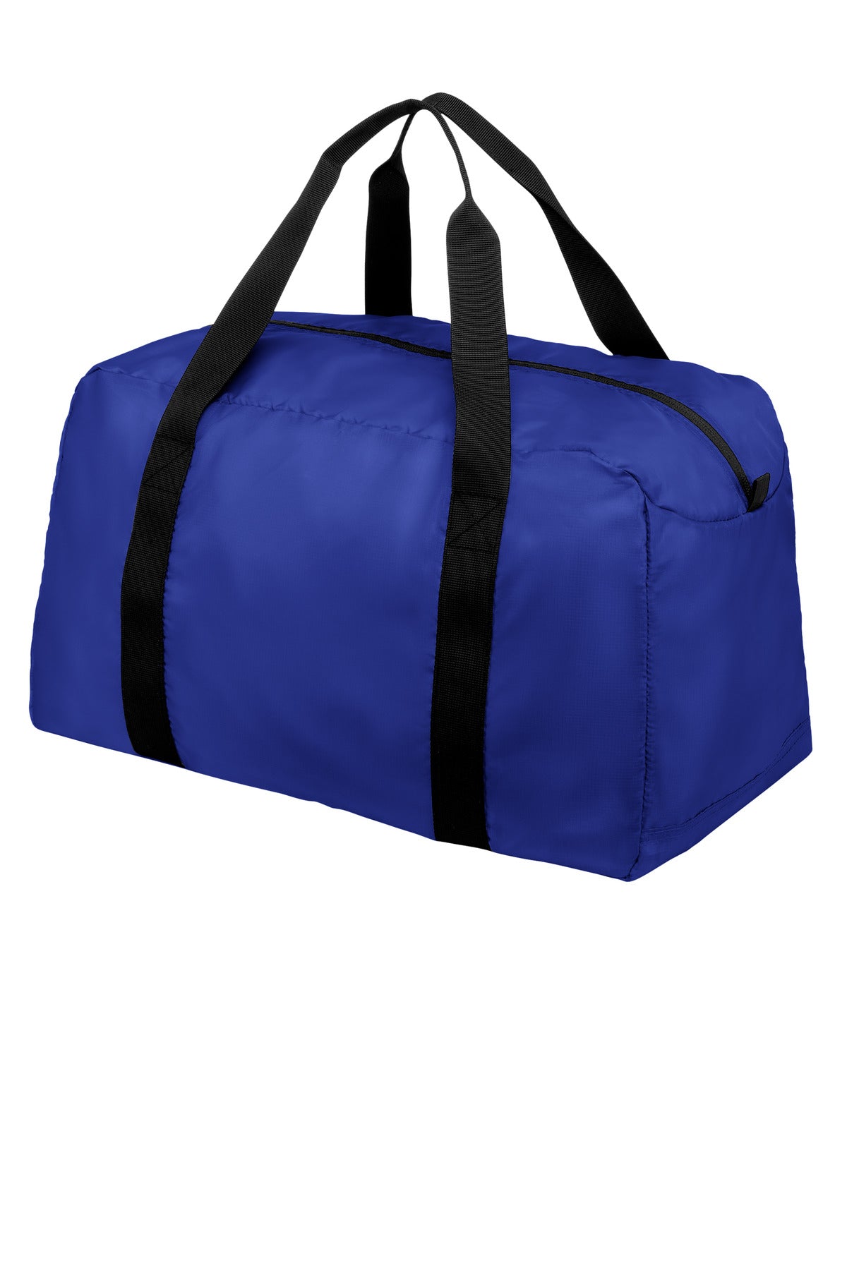 Left View of TrueRoyal Port Authority Mini Ripstop Travel Duffel BG820