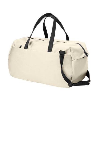 Left View of WarmQuartz Mercer+Mettle Claremont Duffel MMB810