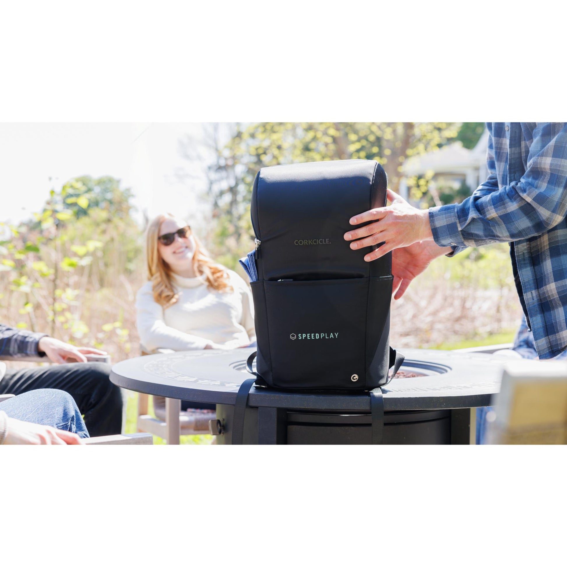 Black CORKCICLE® Series A Backpack Cooler