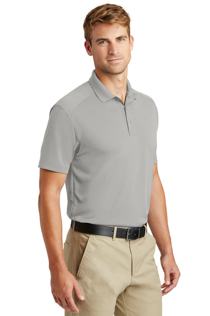 Light Grey CornerStone Select Lightweight Snag-Proof Polo. CS418
