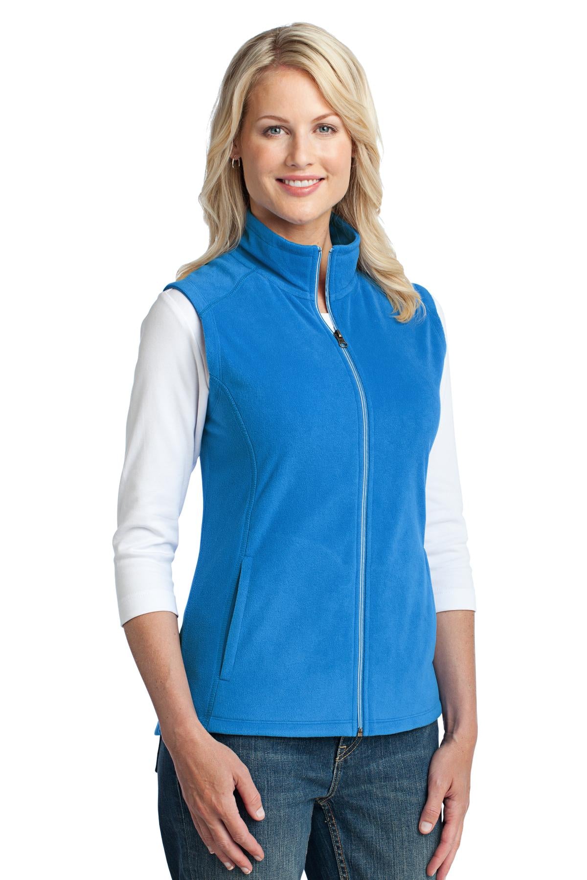 Light Royal Port Authority Women's Microfleece Vest. L226