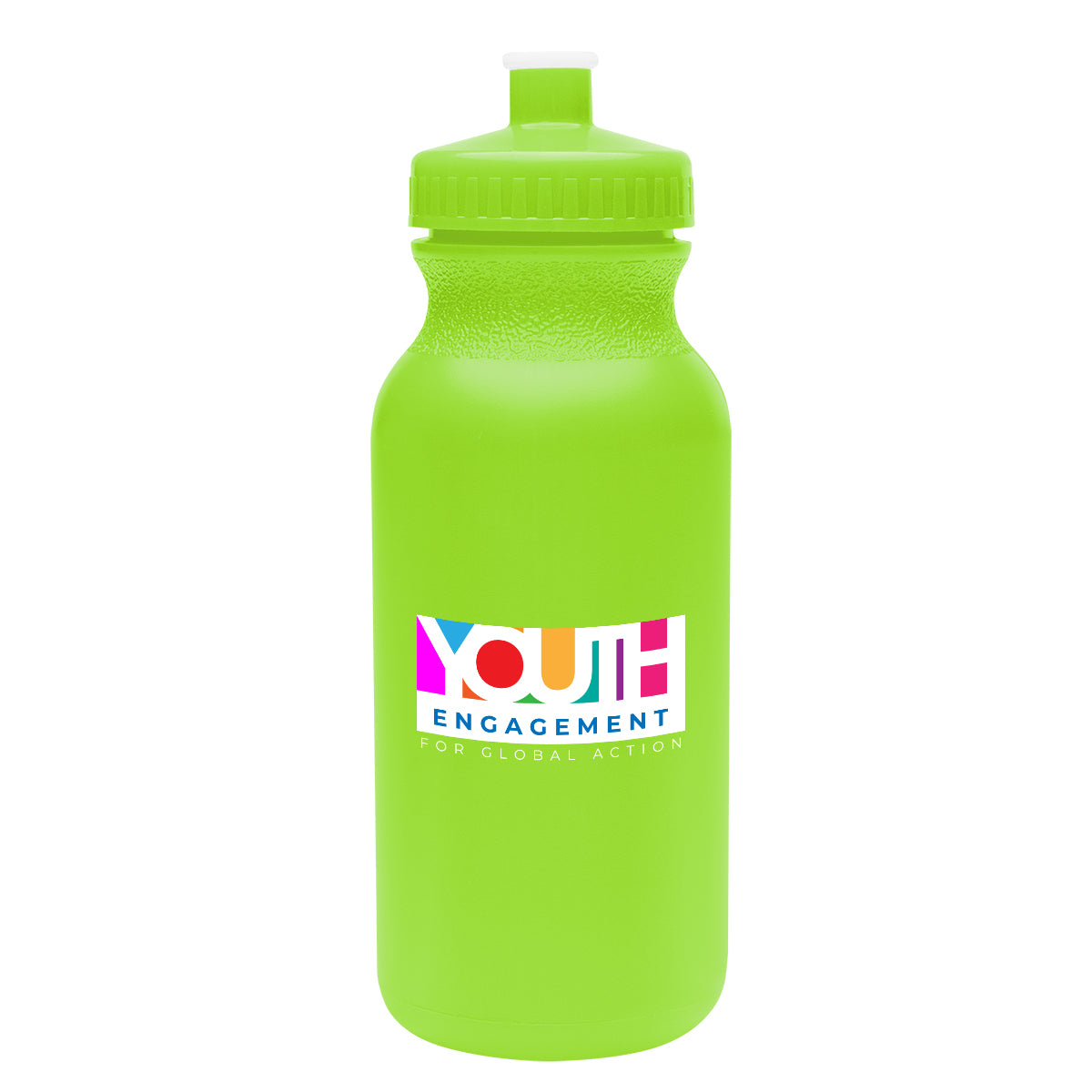 LIME 20 Oz. Thrive Bike Bottle Colors  grouped