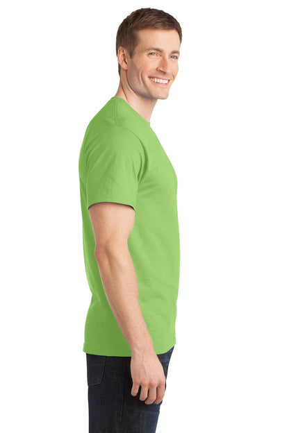Lime Port & Company - Ring Spun Cotton Tee. PC150