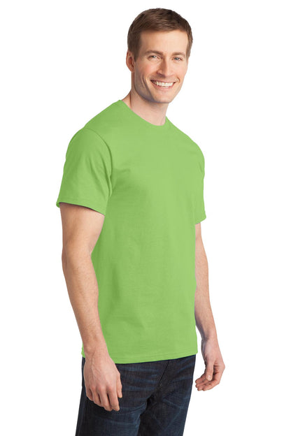Lime Port & Company - Ring Spun Cotton Tee. PC150