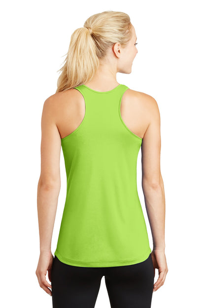 Lime Shock Sport-Tek Women's PosiCharge Competitor Racerback Tank. LST356