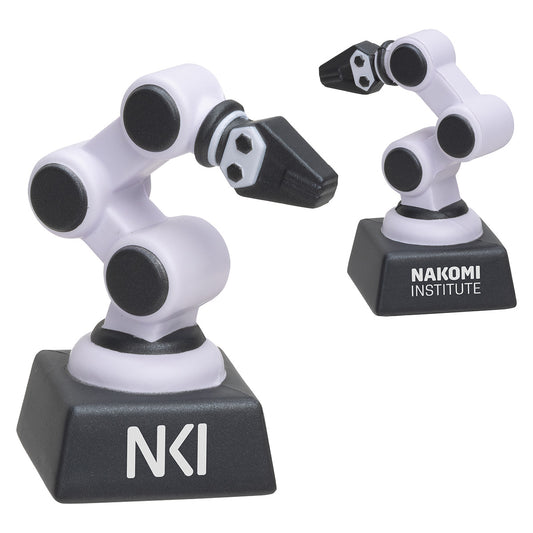 Black Robot Arm Stress Reliever